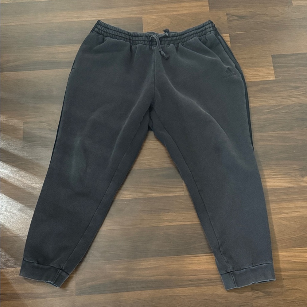 Adidas Men's Black Jogger Pants